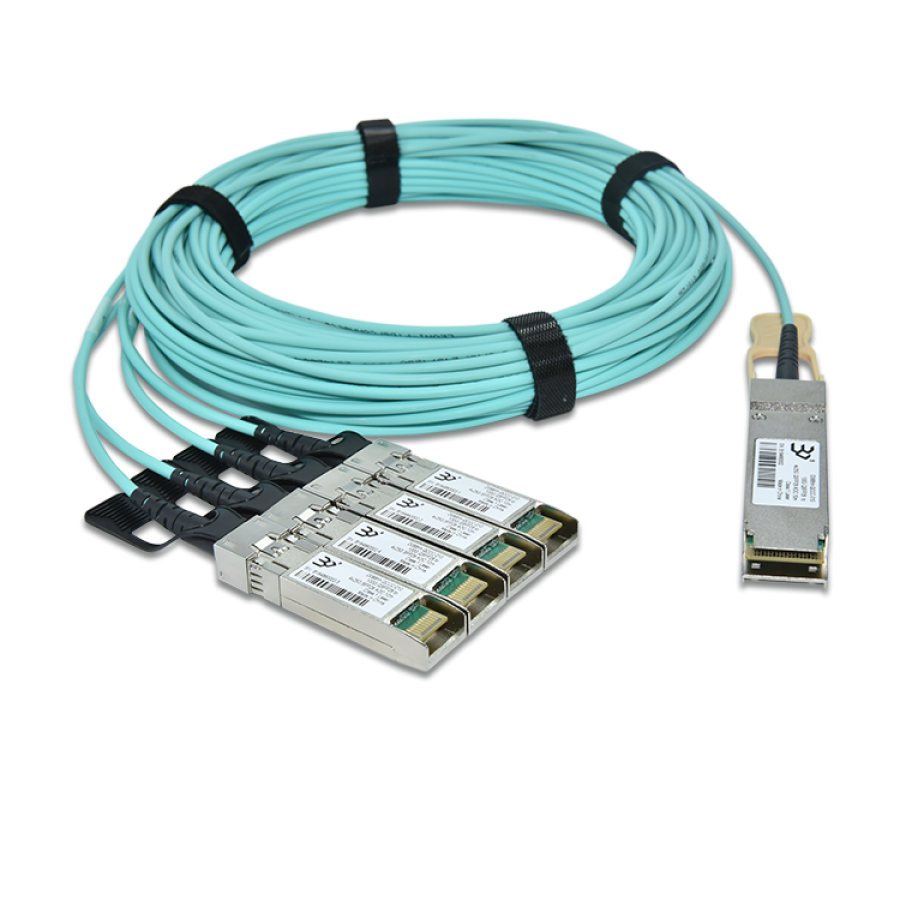  100G QSFP28 break to 4x25G SFP28 AOC 